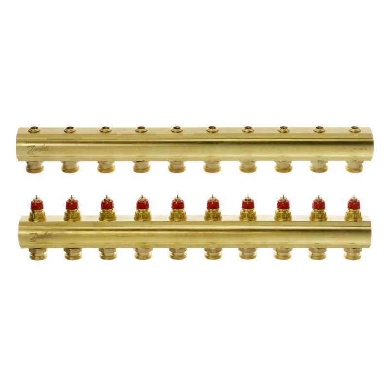 Danfoss FHF-10 (088U0510) Колектор з термостатичними вставками