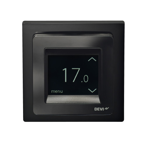 Програматор добовий для теплої підлоги DEVIreg Touch 140F1069 (чорний)