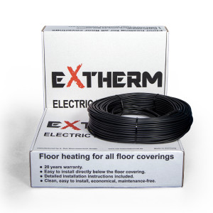 Кабель нагревательный двухжильный Extherm ETT ЕСО 30-480