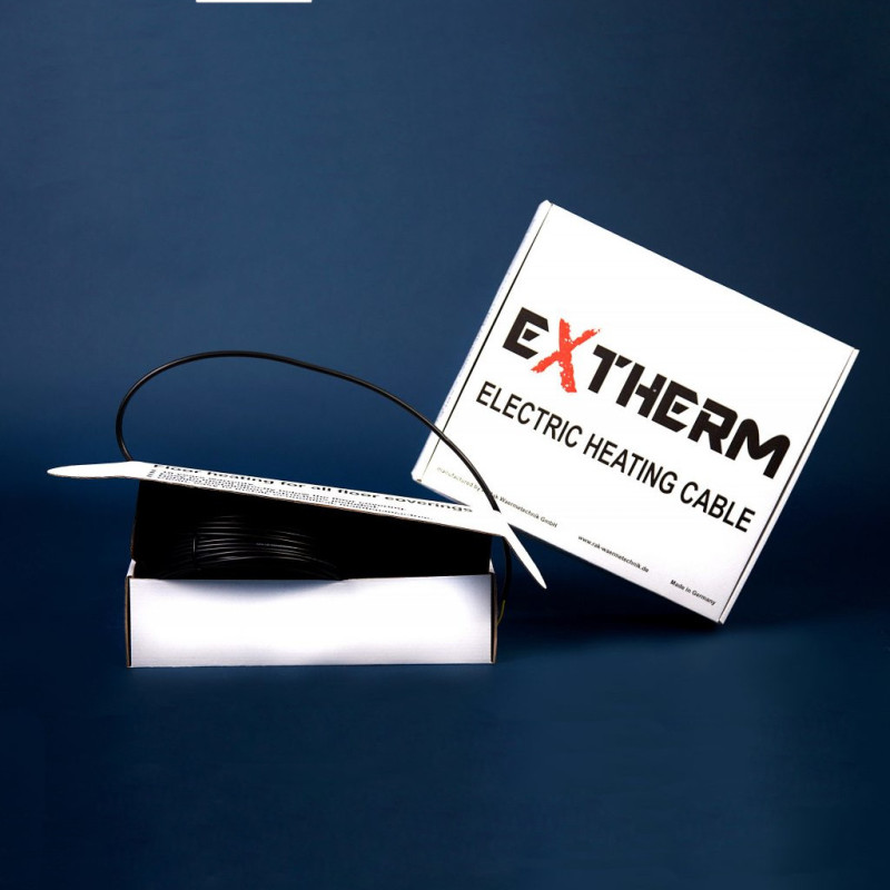 Кабель нагревательный двухжильный Extherm ETT ЕСО 30-3150