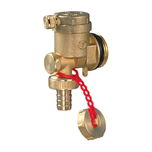 Кінцевий елемент колектора з повітровідвідником 1" Giacomini R554IY005 Кінцевий елемент колектора з повітровідвідником 1" Giacomini R554IY005