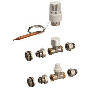 Luxor KA 1191 (72000040) - Комплект термоклапанов 1"