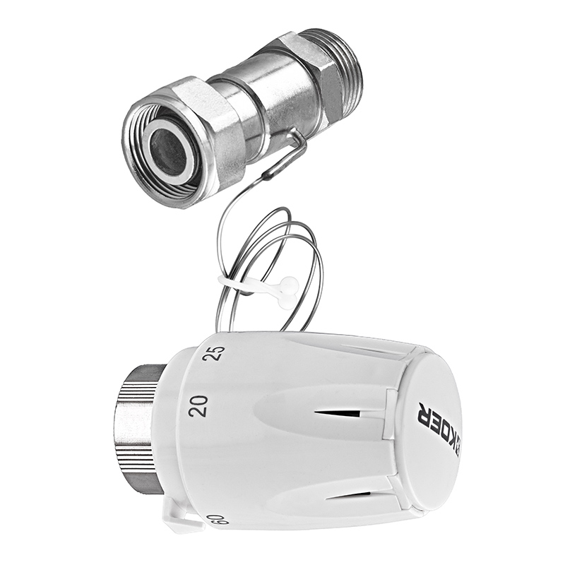 Термоголовка Koer KR.1337 – M30x1.5 с проточным сенсором
