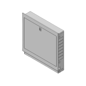 Шкаф коллекторный внутренний ASG №01 замок/ключ (575-665х435х110-175)