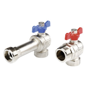 Группа присоединения коллектора TECEfloor, угловая  Rp 1" x R 1" (77381009)