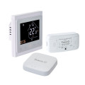 495122 Комплект бездротового управління опаленням ZigBee: термостат вбудов. + реле On/Off (220В) + Zigbee контролер