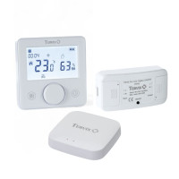 494062 Комплект бездротового управління опаленням ZigBee: термостат бездротовий + реле On/Off (220В) + Zigbee контролер