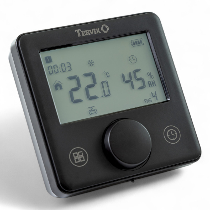 118230 Безпровідний кімнатний термостат з WiFi управлінням Tervix Pro Line для газ./ел. котла + USB