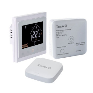Комплект беспроводного управления отоплением Tervix термостат с реле сухой контакт, Zigbee контроллер 496162