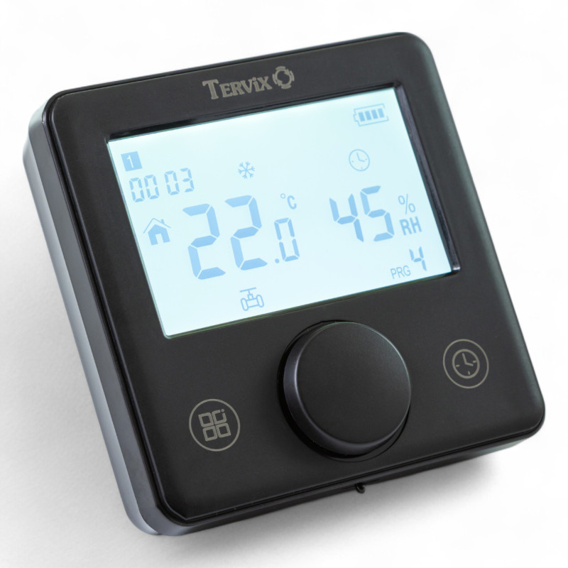 118230 Безпровідний кімнатний термостат з WiFi управлінням Tervix Pro Line для газ./ел. котла + USB