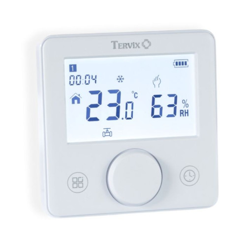119710 Безпровідний кімнатний термостат TZR Tervix Pro Line ZigBee+RF 119710 Безпровідний кімнатний термостат TZR Tervix Pro Line ZigBee+RF