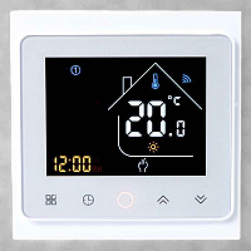 114341 Термостат з WiFi управлінням Tervix Pro Line для газового/електричного котла, білий