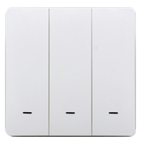 438111 Розумний клавішний вимикач Tervix Pro Line ZigBee Push Switch (3 клавіші), без нуля