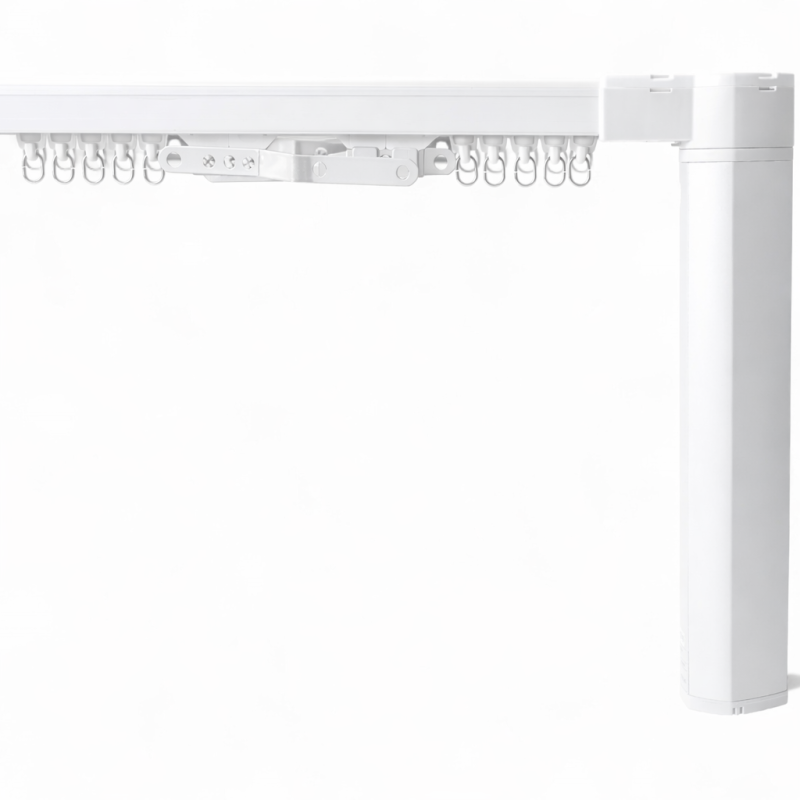 454136 Розумний карниз для штор з ZigBee управлінням Tervix Pro Line ZigBee Curtain, 6 м., білий
