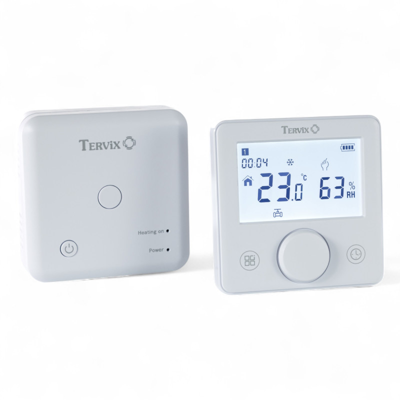 118231 Безпровідний кімнатний термостат з WiFi управлінням Tervix Pro Line для газ./ел. котла + USB