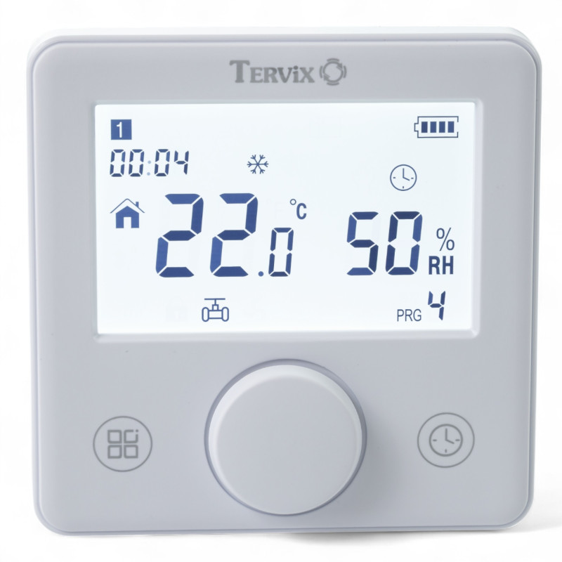 493062 Комплект бездротового управл. опаленням ZigBee: термостат бездротовий + реле (сухий контакт) + ZigBee контролер