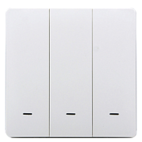 438021 Розумна клавішна кнопка-вимикач Tervix Pro Line ZigBee Push Button (3 клавіші), на батар. 438021 Розумна клавішна кнопка-вимикач Tervix Pro Line ZigBee Push Button (3 клавіші), на батар.