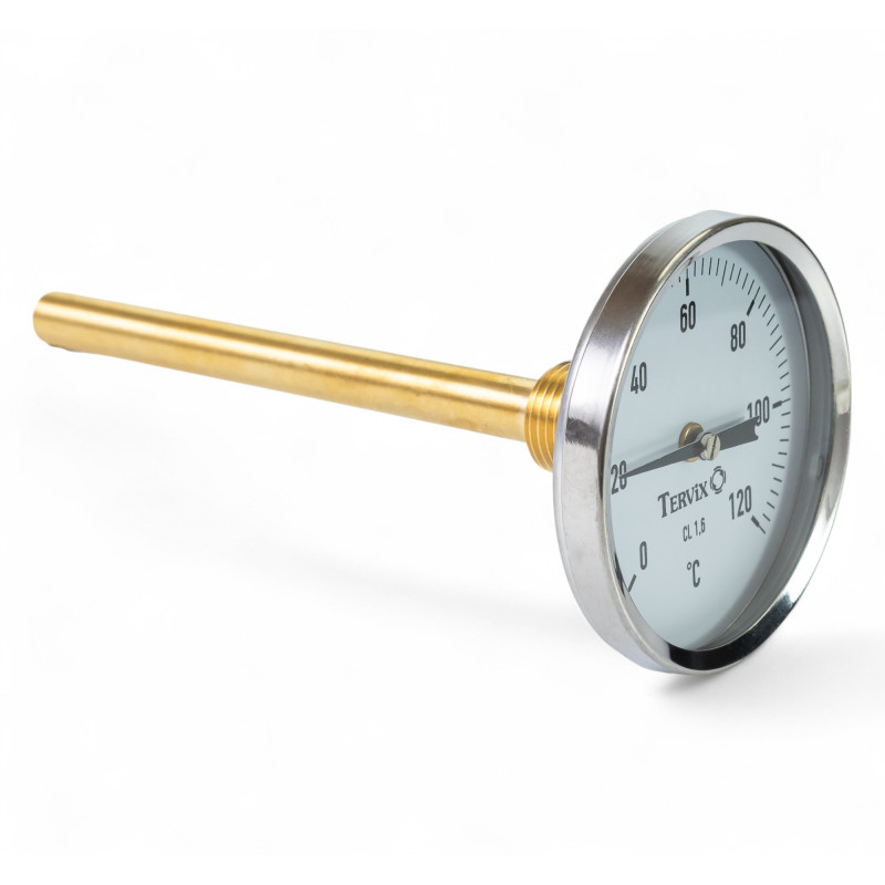 356855 термометр Bith Tervix Pro Line 80/150 0-120С 1/2" акс.