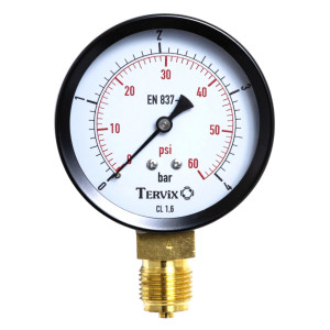 Манометр Tervix Pro Line 80 0-4 бар 1/2" радиальный (355311)