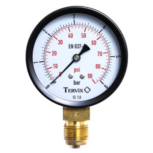 Манометр Tervix Pro Line 80 0-6 бар 1/2" радиальный (355312)