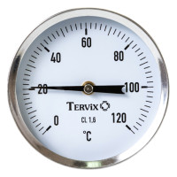 356845 термометр Bith Tervix Pro Line 80/100 0-120С 1/2" акс.