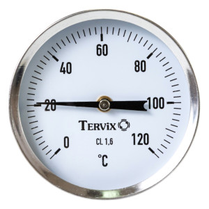 Термометр Tervix Pro Line 80/100 0-120С Bith 1/2" аксиальный (356845)