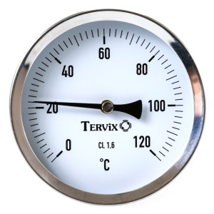 Термометр Tervix Pro Line 100/100 0-120C BiTh 1/2" аксиальный (356945)