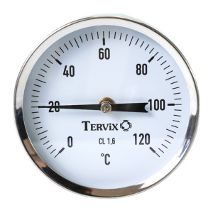 Термометр Tervix Pro Line 80/50 0-120С Bith 1/2" аксіальний (356825) 