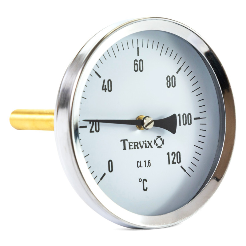 356925 термометр BiTh Tervix Pro Line 100/50 0-120C 1/2" акс.