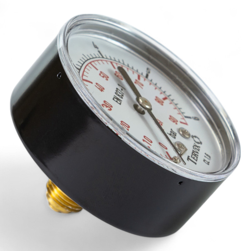 355612 манометр Tervix Pro Line 63 0-6 бар 1/4" акс.