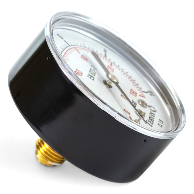 355613 манометр Tervix Pro Line 63 0-10 бар 1/4" акс.
