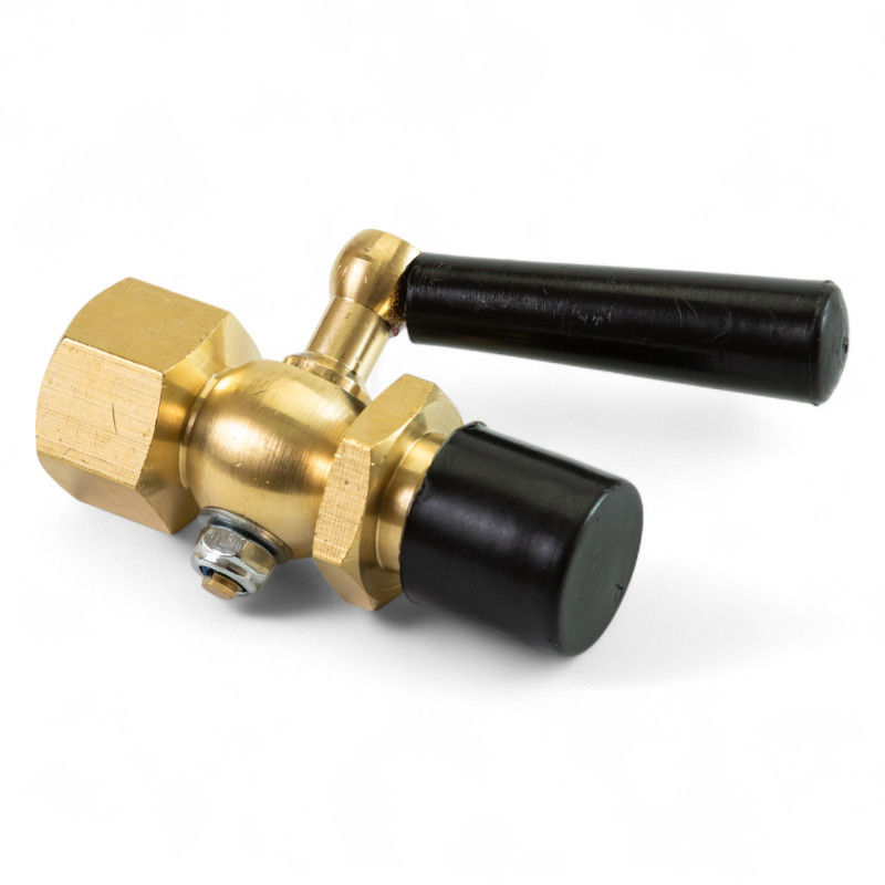 333212 3-ход. запірний кран для манометра (муфта-штуцер) Tervix Pro Line M1 Valve PN 16, 1/2"х1/2"