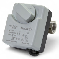 Двоходовий клапан Tervix Pro Line ORC 1 1/4" DN32, кульовий, з нержавіючої сталі та електроприводом (201154)  