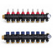 503208 Колектор пластиковий на 8 контурів з витратомірами Tervix Pro Line