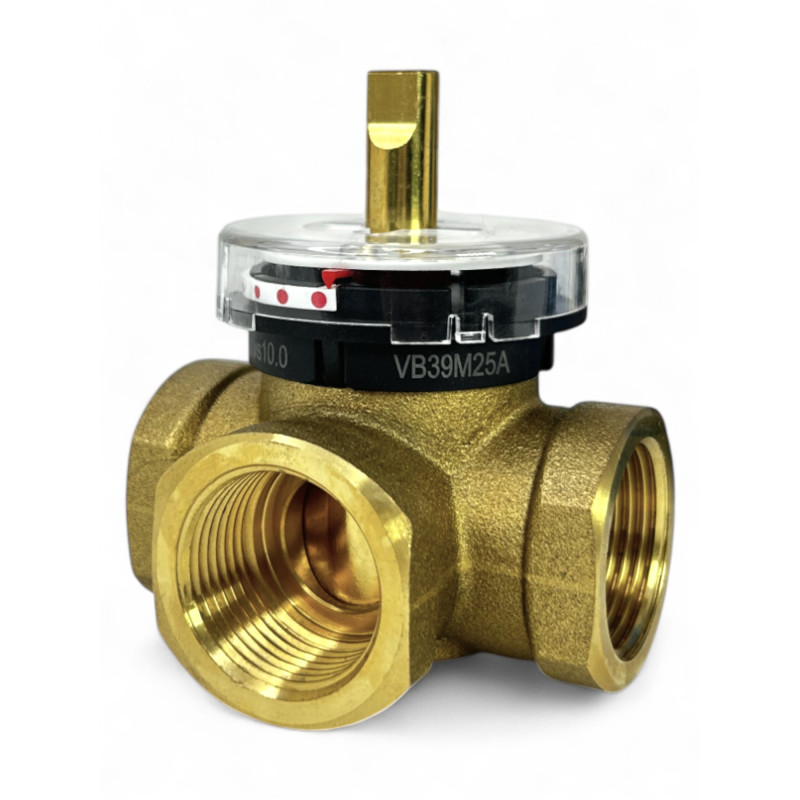 293452 Комплект 3-ходовий змішувальний клапан RMV DN25 Rp1" Tervix + Привід - контролер постійної температури CAMV