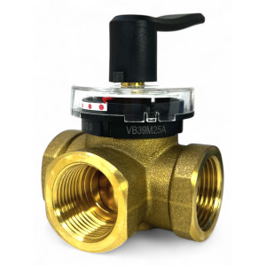 Трехходовой смесительный клапан Tervix Pro Line RMV DN32 Rp 1 1/4" поворотный (314142)