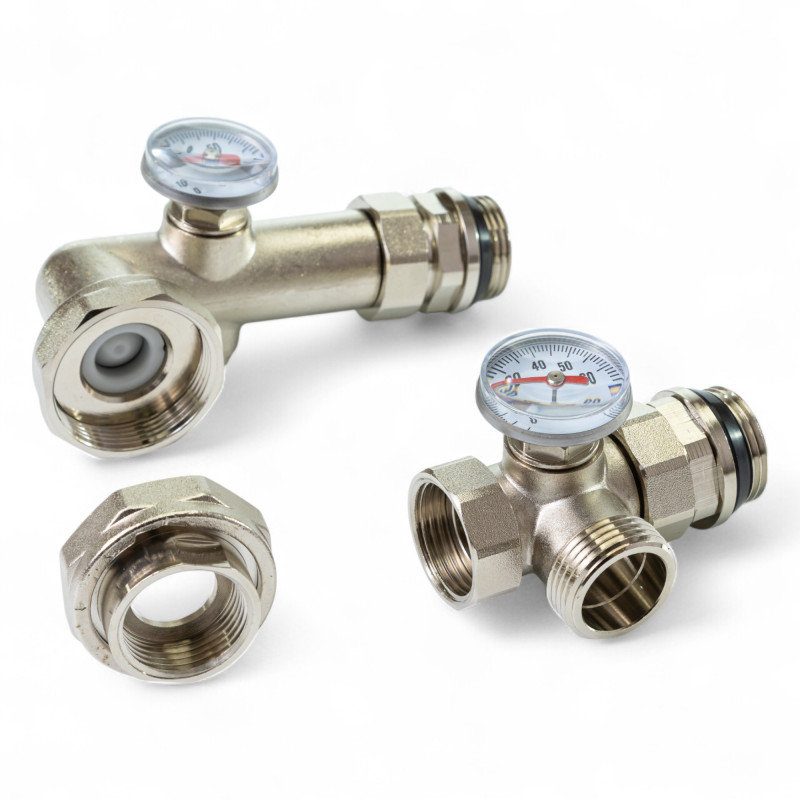 522112 Комплект обладнання для водяної теплої підлоги на 12 контурів з клапаном TMV