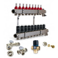 521109 Комплект обладнання для водяної теплої підлоги на 9 контурів з клапаном ATM