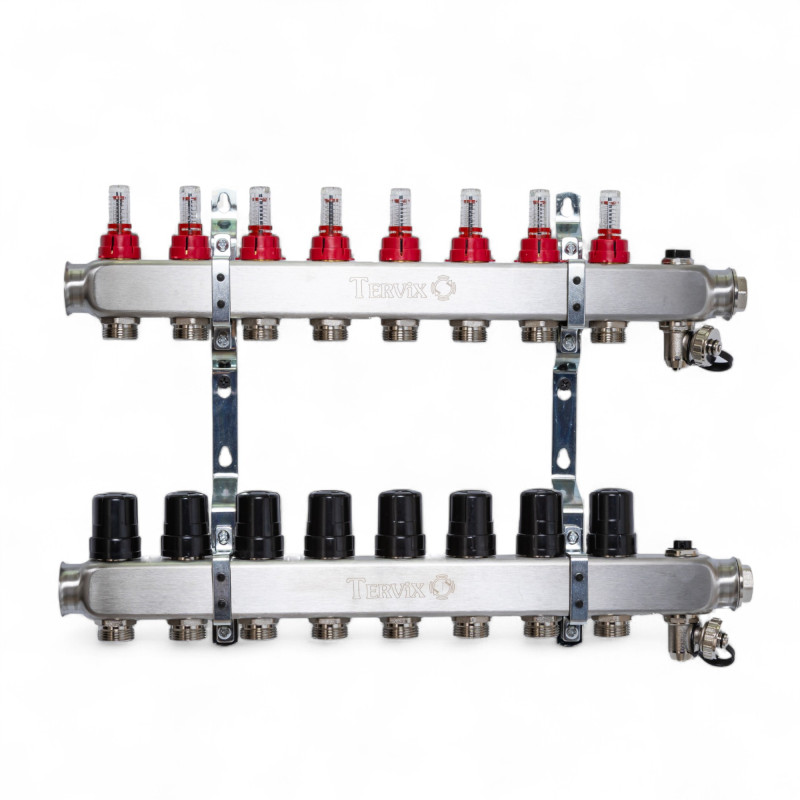 522108 Комплект обладнання для водяної теплої підлоги на 8 контурів з клапаном TMV