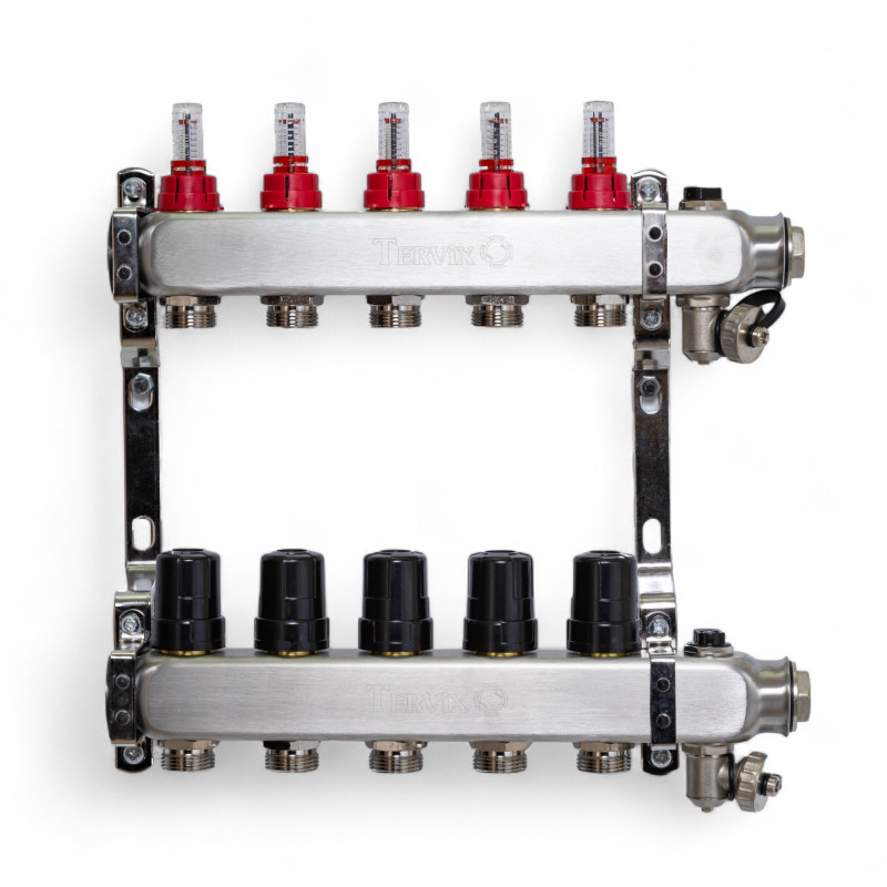 521105 Комплект обладнання для водяної теплої підлоги на 5 контурів з клапаном ATM