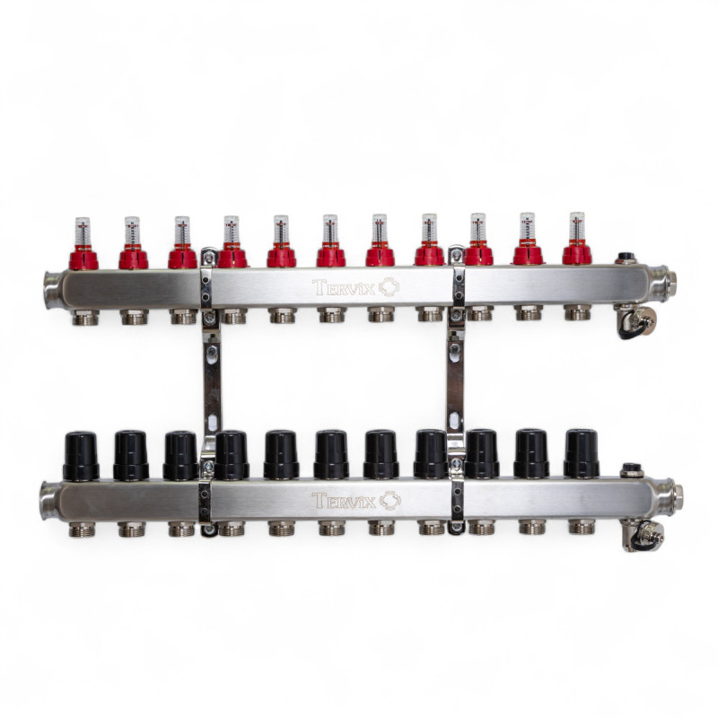 521111 Комплект обладнання для водяної теплої підлоги на 11 контурів з клапаном ATM