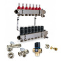 521107 Комплект обладнання для водяної теплої підлоги на 7 контурів з клапаном ATM