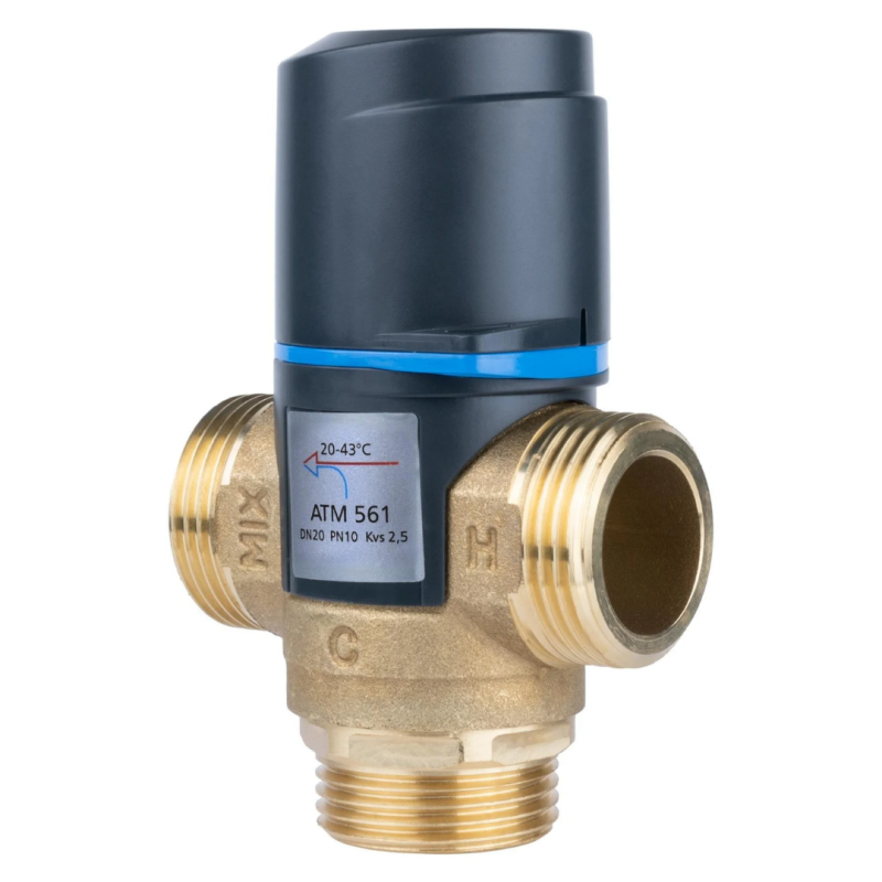 521112 Комплект обладнання для водяної теплої підлоги на 12 контурів з клапаном ATM