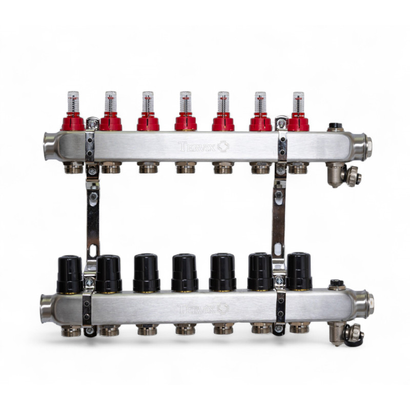 521107 Комплект обладнання для водяної теплої підлоги на 7 контурів з клапаном ATM