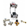 522102 Комплект обладнання для водяної теплої підлоги на 2 контури з клапаном TMV