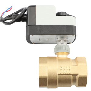 205132 2-ходовий кульовий клапан н/в 1" DN25 з самозворотним електроприводом Tervix Pro Line ZERG