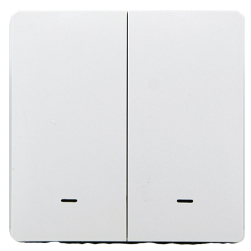 433021 Умная клавишная кнопка-выключатель Tervix Pro Line ZigBee Push Button (2 клавиши) на батаре.