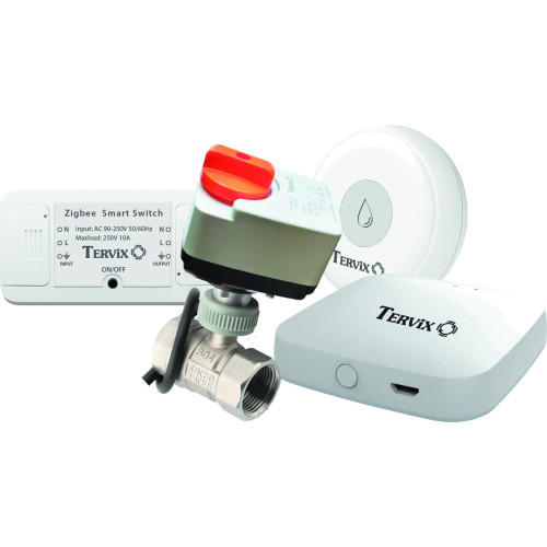 Система захисту від потопу для роз.будинку Tervix ZigBee Water Stop Premium на 1 трубу 1/2" (4912621)