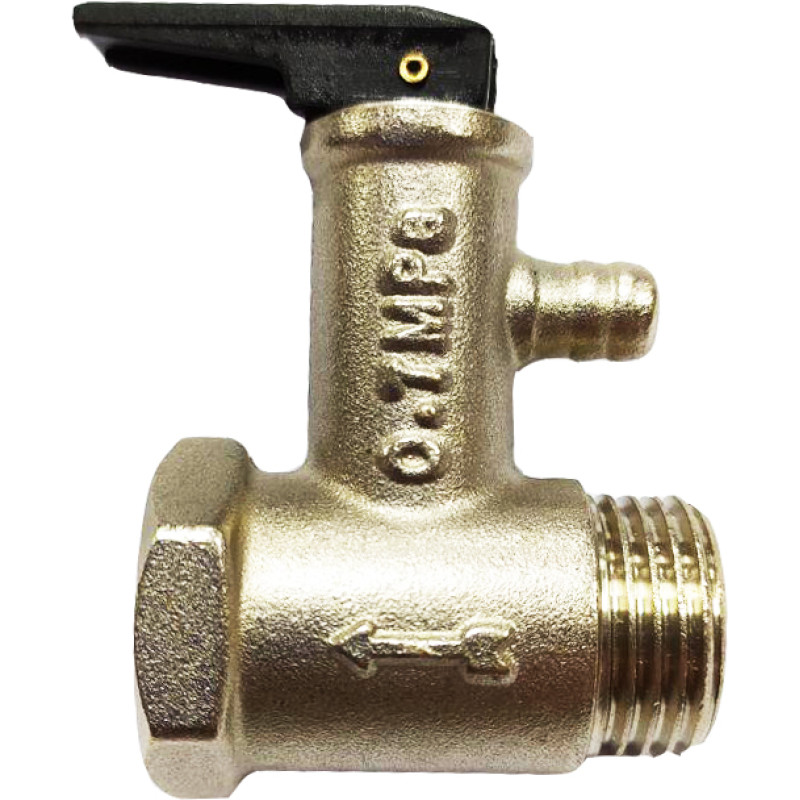 Запобіжний клапан для бойлера зі зворотним клапаном 1/2" 7 бар Tervix Pro Line Volcano