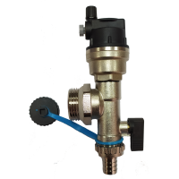 Розповітрювач зі зливним клапаном (синя смужка), Tervix 549020 